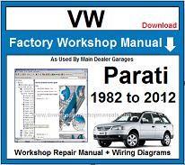 VW Volkswagen Parati Workshop Repair Manual